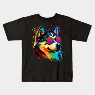Cool Pride Husky Kids T-Shirt